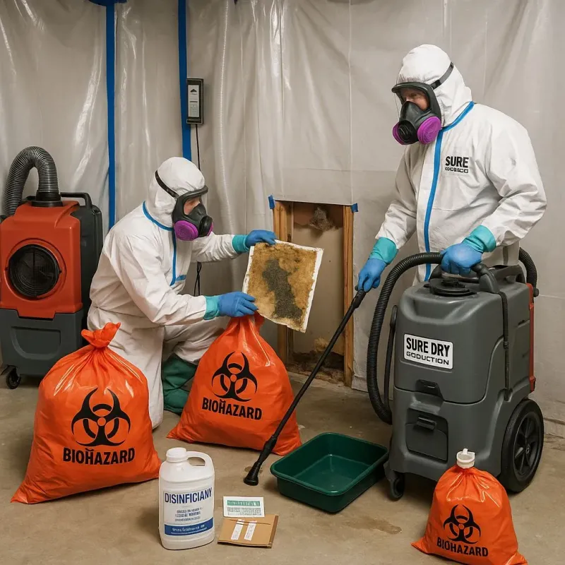 Contaminated Water Handling Protocols process in Danville, CA