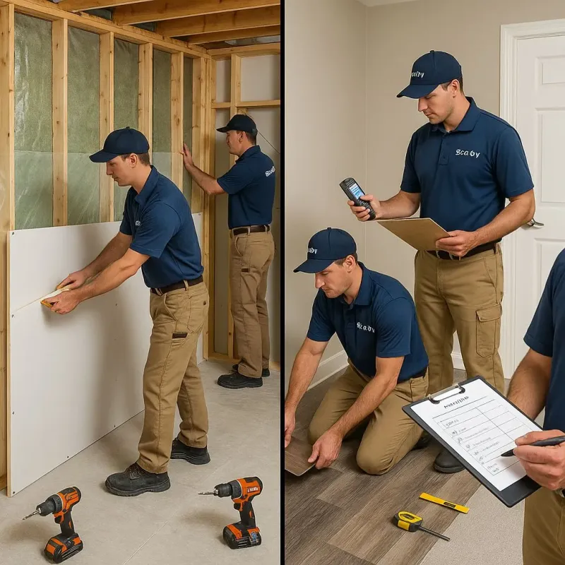 Repairs and Reconstruction process in Danville, CA