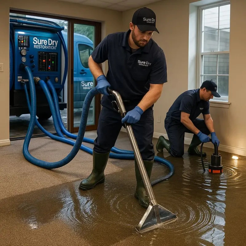 Water Extraction and Removal process in Danville, CA